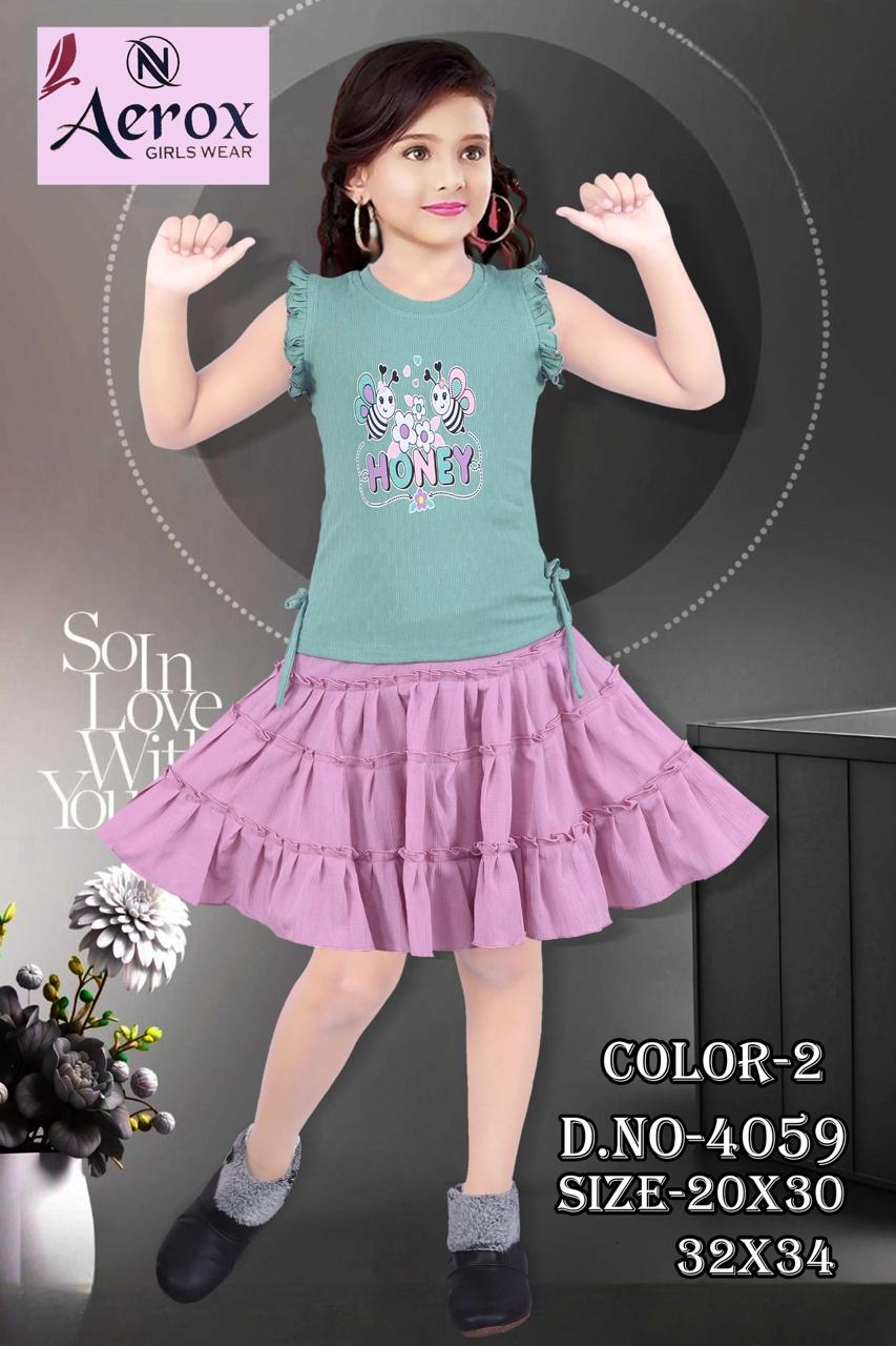 Baby Kids Girl Top With Skirt Set Of 6 Pieces