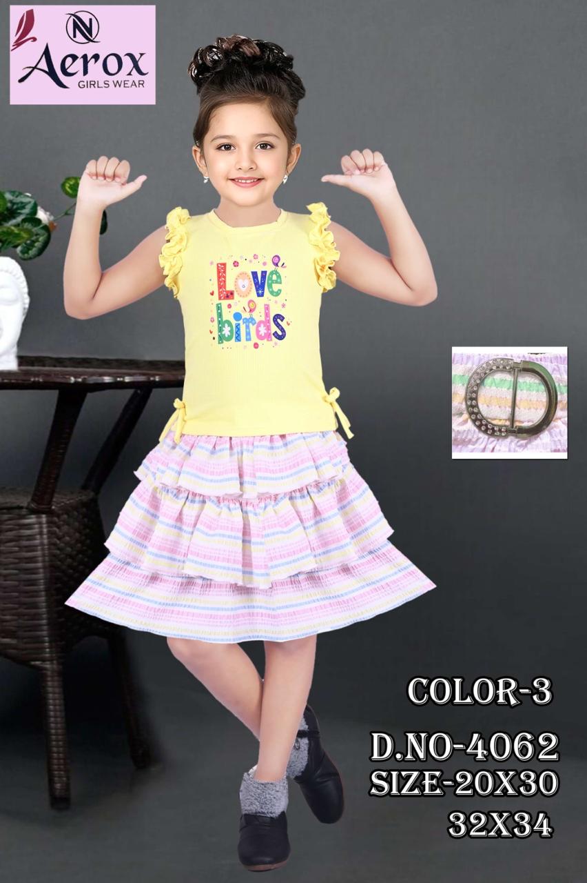 Baby Kids Girl Top & Frock Set Of 6 Pieces