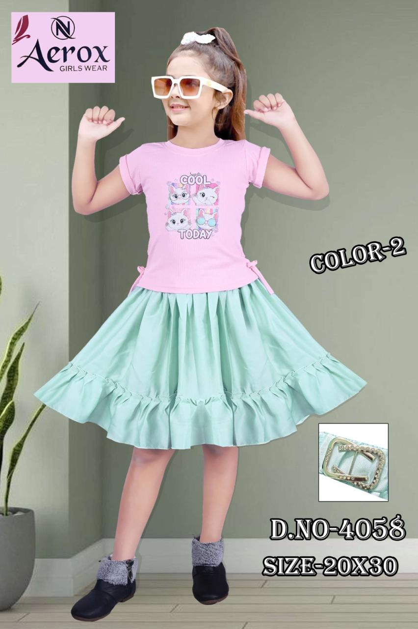 Baby Kids Girl Top With Skirt Set Of 6 Pieces