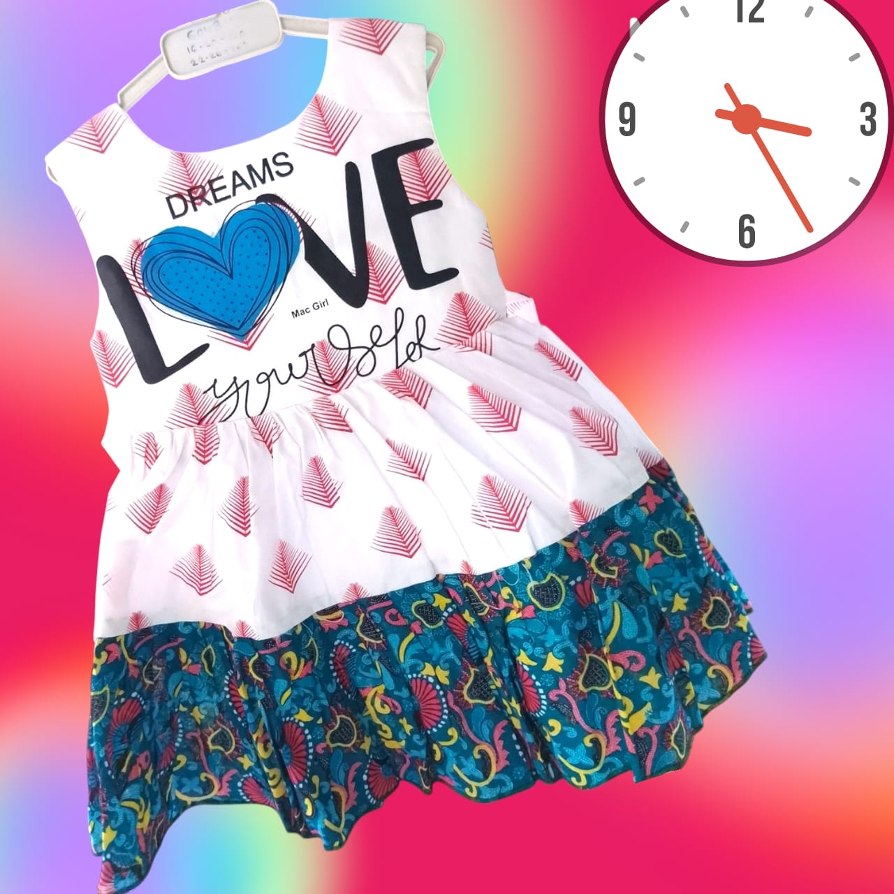 Baby Kids Girl's Frock Set Of 6 Pieces